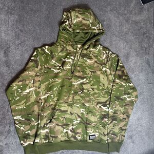 Zero Foxtrot Smuggler Fleece Hoodie Mens XL MTP Camo Tactical Lined Sweatshirt